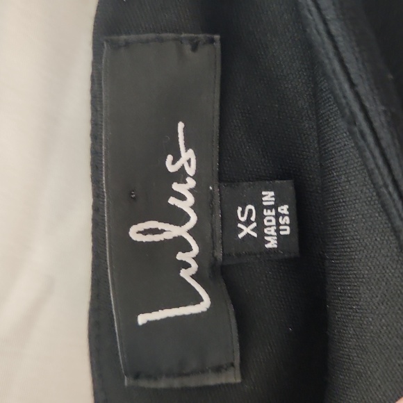 Lulus Off The Shoulder Black Dress Long Bell Sleeves Size XS Above Knees LBD xs - Picture 10 of 13